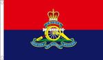 ROYAL ARTILLERY REGIMENT FLAG 5' x 3' The Gunners British Army Infantry Forces