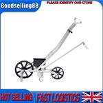 Outdoor Precision Garden Seeder Farms Durable Aluminum Manual Seed Planter 