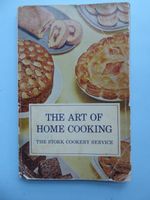 Vintage, 1963 STORK "The Art Of Home Baking" book, comprehensive family recipes