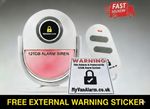 VAN SECURITY ALARM - WIRELESS - BATTERY OPERATED - 125db SIREN - FAST DELIVERY