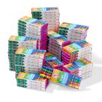 144 Boxes Wax Crayons Assorted Colours Bulk Crayon Kids Colouring School Crafts