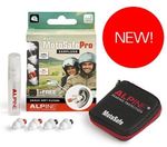 Alpine MotoSafe PRO Motor Sport Hearing Protection Motorcycle Earplugs - SUPERB