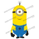 Character sticker Minion Stuart decal Ice Cream Van (choose size)