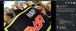 iron maiden one of a kind trooper beer bar runner autographed bruce dickinson