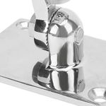Marine VHF Antenna Mounts Polished Stainless Steel Adjustable Ratchet Antenna
