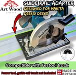 Adapter MAKITA DSS610 DSS611 circular saw & FESTOOL guide rail track