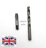 1/8 NPT Tap and Drill Bit Set 1/8-27 NPT 21/64" 8.3 mm Cobalt Drill