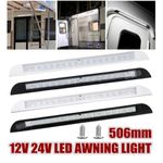 506mm 12V LED AWNING LIGHT INTERIOR EXTERIOR DOOR LAMP CARAVAN CAMPER MOTORHOME