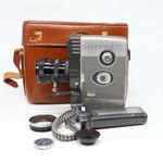Yashica 8-E Reflex Zoom Standard 8mm Movie Camera With 11.5-33mm F/1.8 Lens