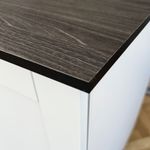 SALE BLACK OAK Kitchen Worktop Compact Laminate Solid Core Splashback Bath panel