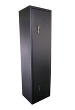 6 Gun Cabinet Grey Extra Wide And Deep BS7558/92 7 Lever Locks Police Approved