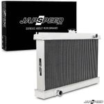 JAPSPEED UNIVERSAL 75MM THICK HIGH FLOW ALUMINIUM ALLOY RADIATOR