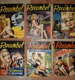 ROCAMBOL ORIGINAL COMICS 1-6 VINTAGE 1965