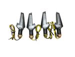 Indicators LED Sequential Full Set 4 For Yamaha YFM 660 R Raptor 2001 - 2005