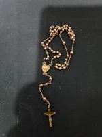 Vintage  Gold Filled Crucifix Rosary Nice