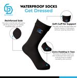 Waterproof Wudhu (Masah) Socks 100% Sharia'h Compliant