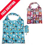 Reusable Nylon Foldable Shopping Bag Eco Friendly Grocery Tote Durable