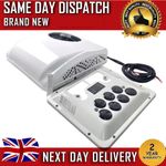 12V Camper RV Air Conditioner Kit Heat & Cool Rooftop Trailer Electric AC Unit