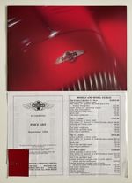 Morgan 1994/95 UK Market Sales Brochure & Price List 4/4, Plus Four, Plus Eight