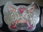 Authentic Official 2015 WWE SHOP Diva Championship Commemorative Butterfly Belt