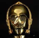 Star Wars C3PO Production ROSW Lineage Prop Replica 1:1 LEDs / Aluminium Ltd Ed