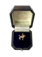 1972 Poodle Dog Charm 9ct Gold Poodle Dog Charm Gold Vintage Poodle Charm