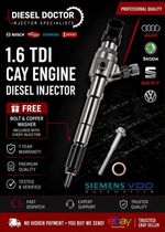 VW Caddy 1.6 TDI 2010-2015 Siemens Diesel Injector A2C9626040080 03L130277B
