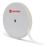 16MM VELCRO® BRAND WHITE HOOK OR LOOP OR BOTH TAPE METRES STICKY SELF ADHESIVE