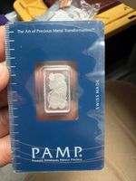 Pamp 5g Silver Lady Fortuna Bar Rare 999 Silver Bullion Bar