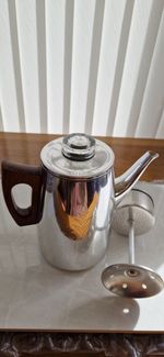 Vintage 1970's Sona J123b Stove Top Coffee Pot Percolator Excellent Condition