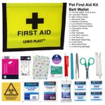 Dog Walker - Pet First Aid Kit - Medical Emergency - Bag Case Belt Wallet