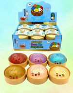 SURPRISE dumpling squishy GLITTER IN  Surprise Box Sealed box 8.5cm