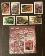 Stamps Tanzania Scott #1128-35 never hinged