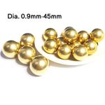 Precision Brass Ball Bearing Dia. 0.9mm-45mm Solid H62 Pure Brass Balls ISO9002
