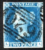 QV NICE USED 2D BLUE 4 MARGINS.