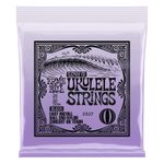 Ernie Ball Concert/Tenor Low G Nylon Ukulele Strings - Black (.028 - .030)