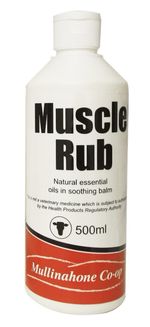 Ritchey Muscle Rub 500ml Natural Healing Peppermint Eucalyptus Calendula
