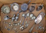 Joblot Of Vintage Silver plated pieces - x28  2.3kg - warn