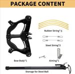 Mini Compound Bow Laser Sight Archery Steel Balls for Shooting UK