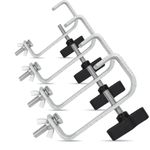 50mm Steel Truss Clamp Heavy Duty 20kg Hook Bracket Lighting Gantry Truss 4Pc
