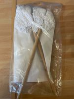 pack Of 2 Traditional Dish Jug Cotton Mop Wood Handle Washing Up Mop