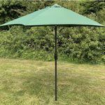 Garden Parasol Replacement Bottom Pole for Crank & Tilt Umbrella Dark Grey