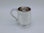 Elizabeth II 1963 Small Sterling Silver Christening Mug Hallmarked Birmingham
