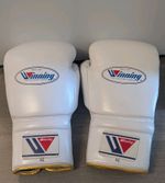 Professional 16oz Winning White Boxing Gloves