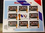 GUYANA 1998 FRANCE '98 WORLD CUP $30 x 8 SHEET MNH TEAM 32 sheets 1for each team