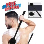 Soft Silicone Back Scrubber Brush – Long Handle Bath Brush for Deep Cleansing UK