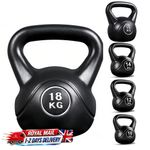 Kettlebell Set 10 12 14 16 18 KG Kettle Bell Weights Set HDPE Strength Training