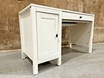 White IKEA Hemnes Desk
