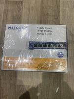NETGEAR Ethernet Switch Pro safe FS108UK 8-Port 10/100 Mbps Desktop Switch