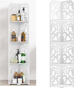 4 Tier Home Corner Bath Shelf Showers Caddy Storage Rack Unit Organiser Stand
